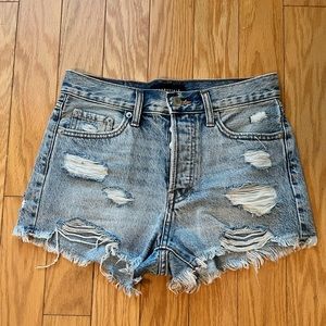 Aeropostale distressed shorts